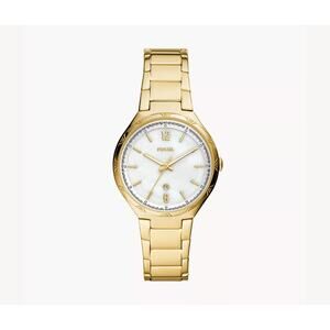 Fossil BQ3740 Ashtyn Three-Hand Date Gold-Tone Stainless Steel Watch